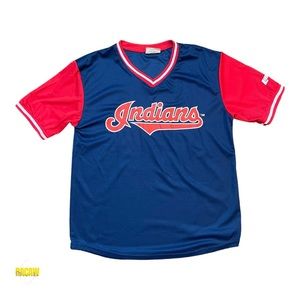 Bauer Outage Indians Jersey